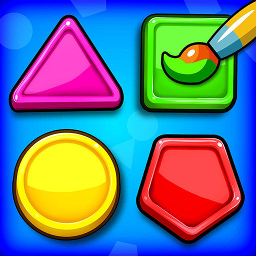 Colors Shapes Coloring game MOD Unlimited Money VARY
