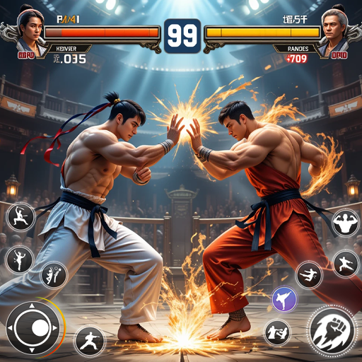 Kung Fu GYM Fighting Games MOD Unlimited Money 1.0.22