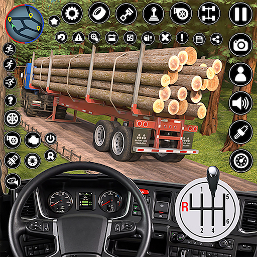 Log Transporter Truck Driving MOD (Unlimited Money) 1.12.2