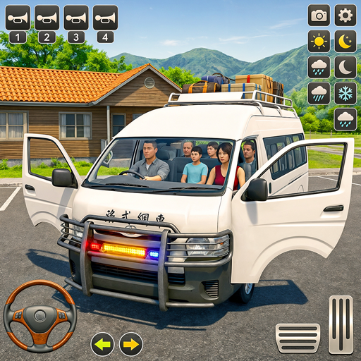 Mini Van Driving Mini Bus Game MOD Unlimited Money VARY