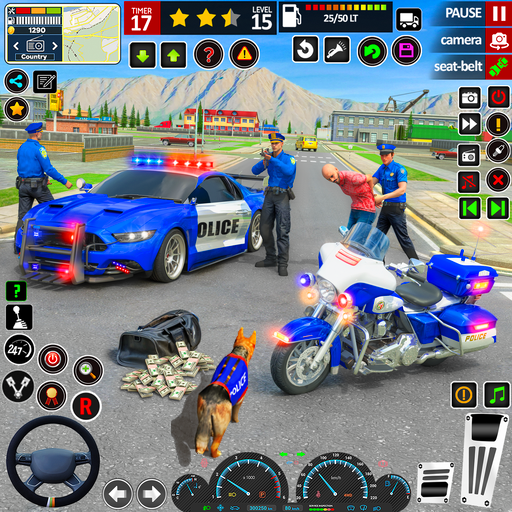 Police Car Chase Cop Car Games MOD (Unlimited Money) 0.68