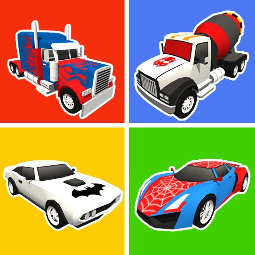 Superhero Car Merge Battle MOD Unlimited Money 1.0.34