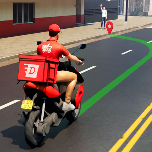 Urban Food Delivery Game MOD Unlimited Money VARY