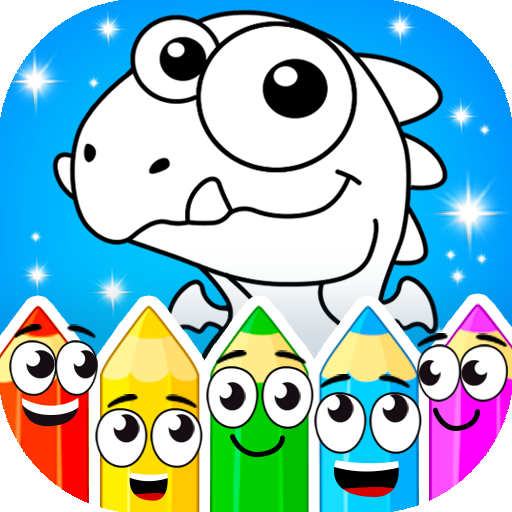 Coloring dinosaurs MOD Unlimited Money 3.0.0