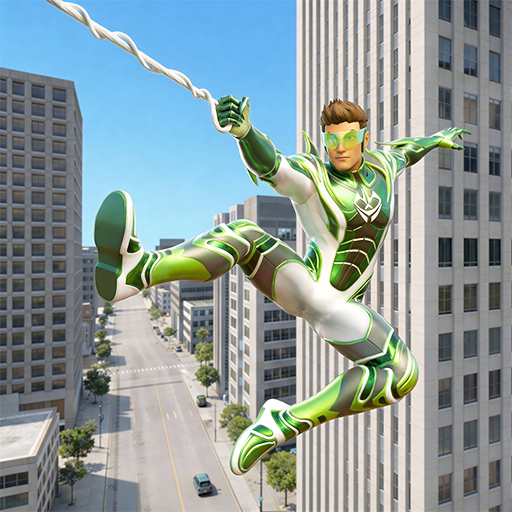Flying Rope Hero City Fighter MOD Unlimited Money 1.1.0