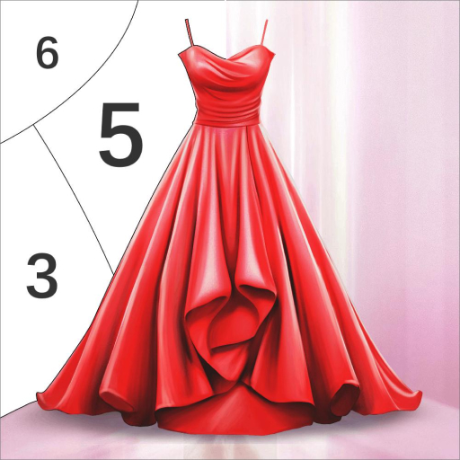 Gown Color by Number Book MOD Unlimited Money 2.0.8