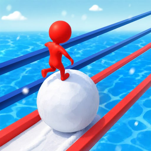 Snow Race 3D Fun Ball Racing MOD Unlimited Money 1.1.0