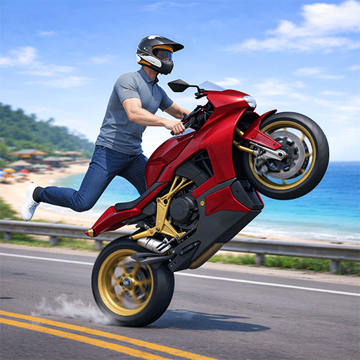 Extreme Bike Stunt Wheelie Pro MOD Premiumunlocked VARY