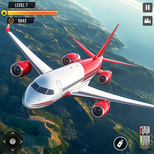Plane Flying Simulator Offline MOD (Unlimited Money) 2.1