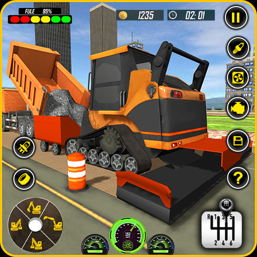 Road Builder City Construction MOD Unlimited Money 1.43