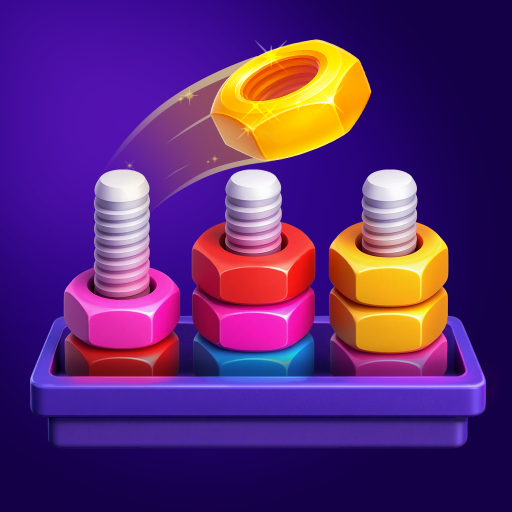 3D Nuts Sort MOD Unlimited Money 1.0.1