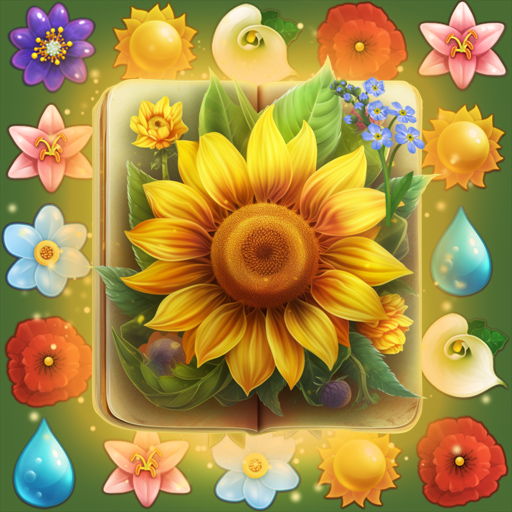 Flower Book Match3 Puzzle Game MOD Unlimited Money 1.295