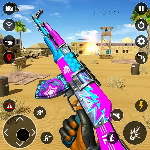 Fps 3D Gun Shooting Games MOD Unlimited Money 4.3