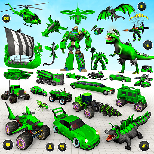 Heli Robot Car Game MOD (Unlimited Money) 8.3