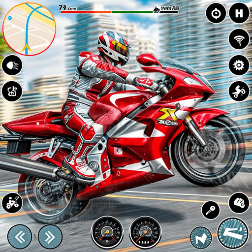Moto Bike Game Motorcycle Game MOD (Unlimited Money) 7.1