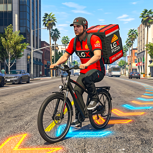 Pizza Delivery Cycle Rider 3D MOD Unlimited Money 0.6