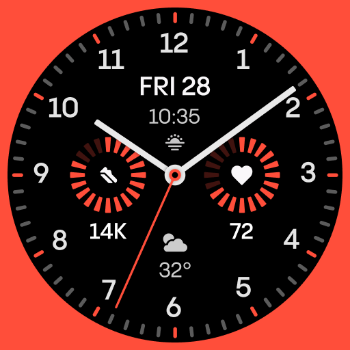 Renn Analog Watch Face MOD Unlimited Money VARY