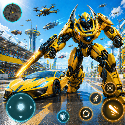 Robot City Car Battle MOD Unlimited Money VARY Robot City Car Battle MOD Unlimited Money VARY