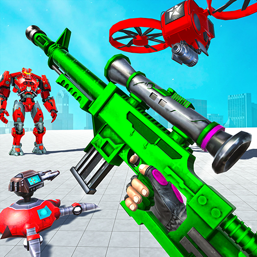 Robot Gun Shooting Games War MOD Unlimited Money 1.3.3