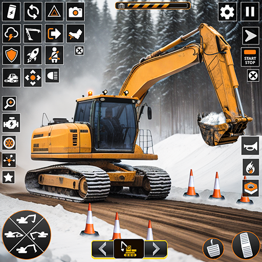 Snow Heavy Construction Game MOD Unlimited Money 3.3