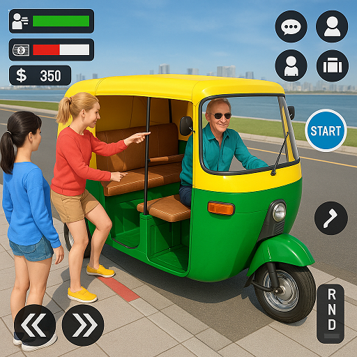 Tuk Tuk Rickshaw – Auto Game MOD Unlimited Money 1.0.24